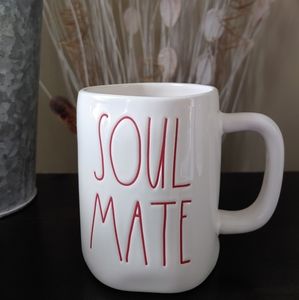 NWOT Rae Dunn "Soul Mate" Coffee Mug